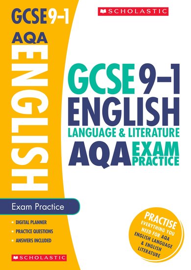 GCSE Grades 9-1: English Language and Literature AQA Exam Practice Book x 30