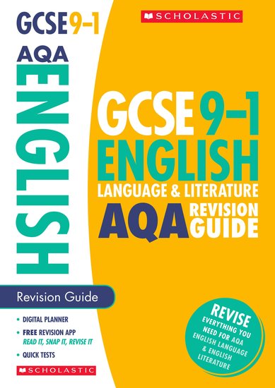 GCSE Grades 9-1: English Language and Literature AQA Revision Guide x 30