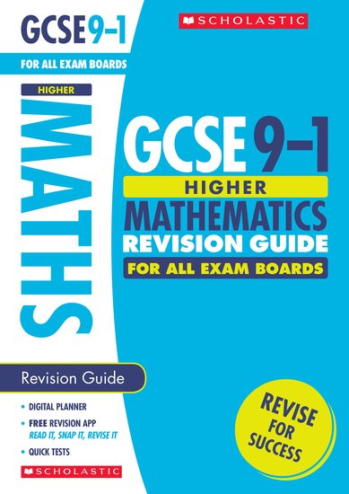 GCSE Grades 9-1: Higher Maths Revision Guide for All Boards x 30