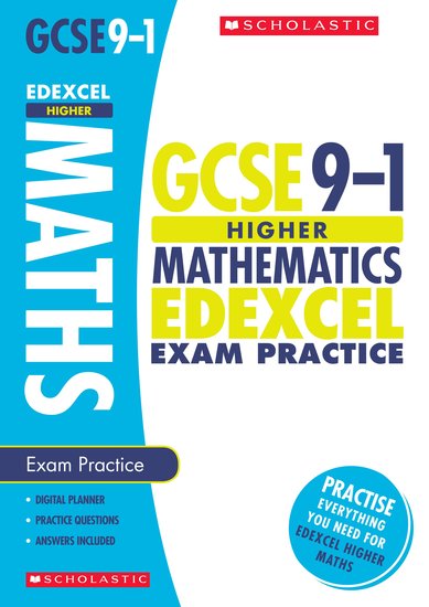 GCSE Grades 9-1: Higher Maths Edexcel Exam Practice Book x 30