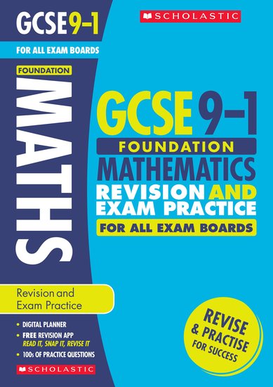 GCSE Grades 9-1: Foundation Maths Revision and Exam Practice Book for All Boards x 30