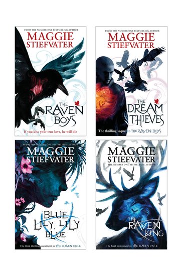 Image result for the raven cycle uk covers