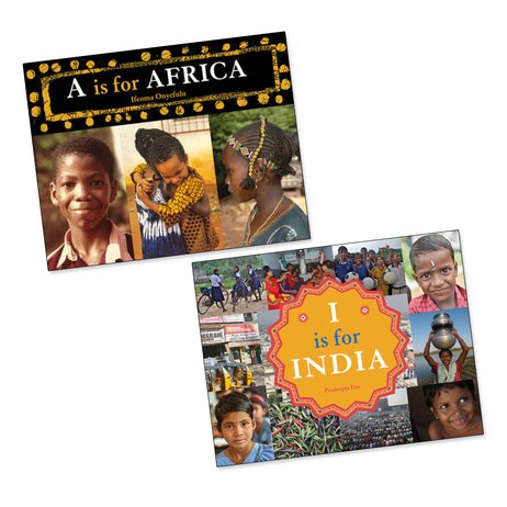 A is for Africa and I is for India Pair