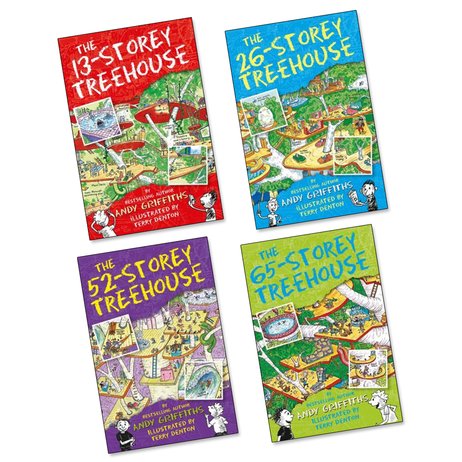The 13-Storey Treehouse Pack x 4