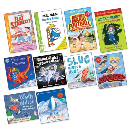 New Titles Ages 4-7 Pack x 10