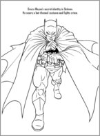 Batman Colouring Activity 1
