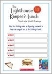 The Lighthouse Keeper's Lunch Sandwich Filling Activity Sheet (1 page)