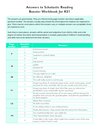 Scholastic Year 2 Reading Booster Workbook answers