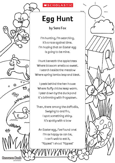 'Egg Hunt' - poem