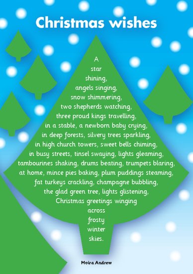 Christmas Wishes' Poem - Scholastic Shop