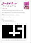 Awful Auntie Crossword (1 page)