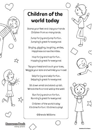 ‘Children of the World’ poem - Scholastic Shop