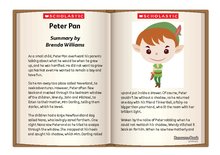Peter Pan story sheet