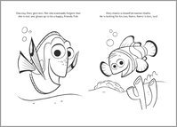 Finding Dory Colouring Sheet