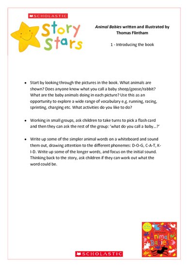 story stars resource - animal babies.pdf