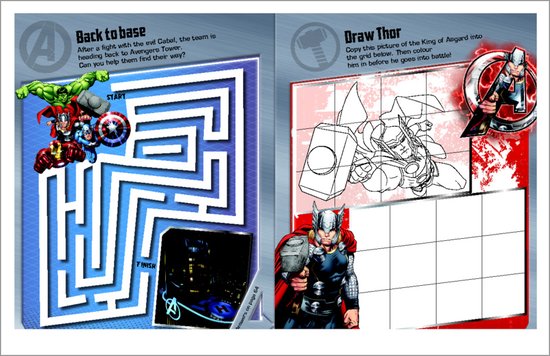Marvel Avengers Assemble - Activity Sheet
