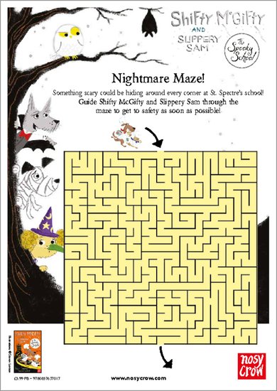 Shifty McGifty and Slippery Sam: The Spooky School - Nightmare Maze!