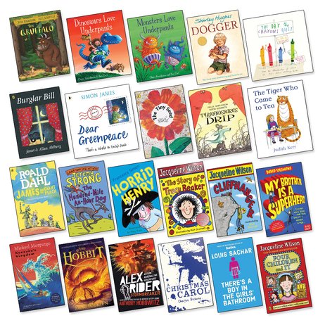 Top 100 Children's Books for Teachers Nursery-Year 6 Pack x 100
