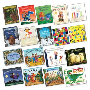 Top 100 Children’s Books For Teachers Nursery-reception Pack X 18 