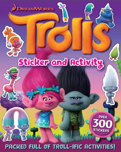 Trolls Sticker and Activity Book - Scholastic Shop