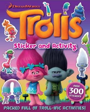 Trolls Sticker and Activity Book - Scholastic Kids' Club