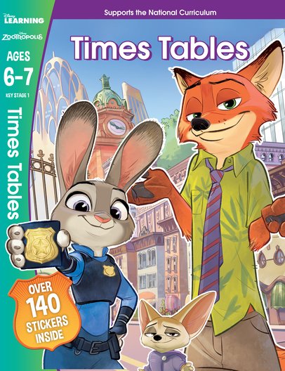 Zootropolis - Times Tables (Ages 6-7)
