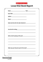 Lower KS2 Book Report