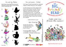 The Big Friendly Read family leaflet