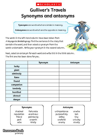 Synonyms Words - The same meaning Words - Download PDF