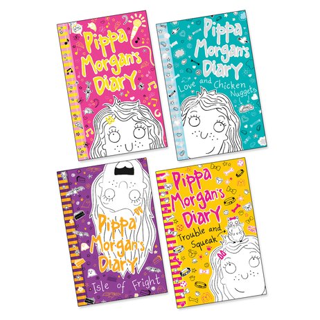 Pippa Morgan's Diary Pack x 4