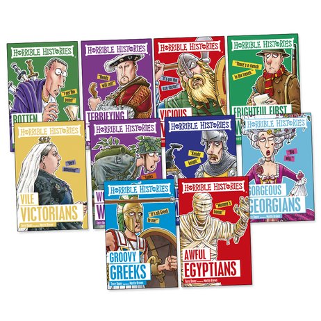 Horrible Histories Classic Pack x 10