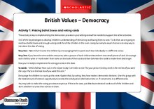 British values – Democracy