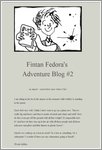Fintan Fedora's Adventure Blog #2