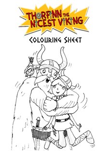 Thorfinn the Nicest Viking – colouring sheets