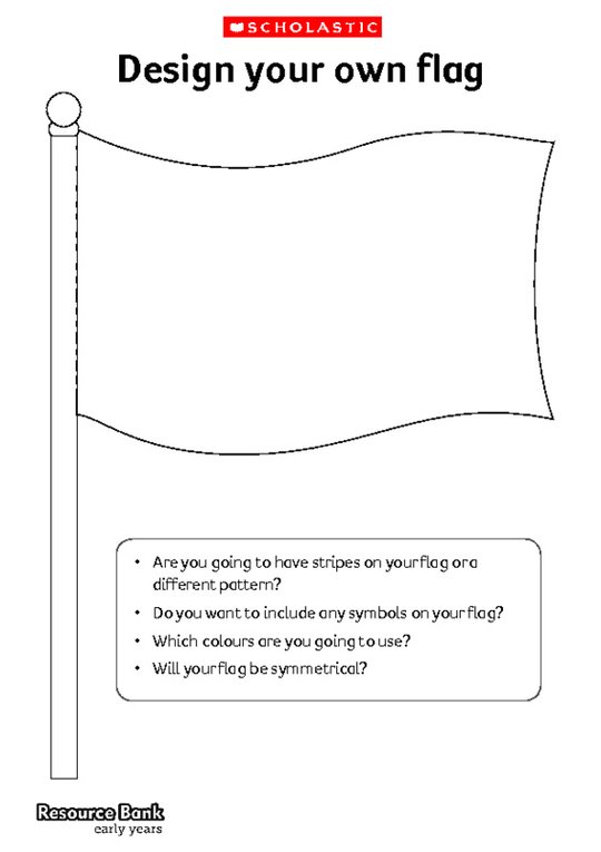 Design Your Own Flag Scholastic Shop