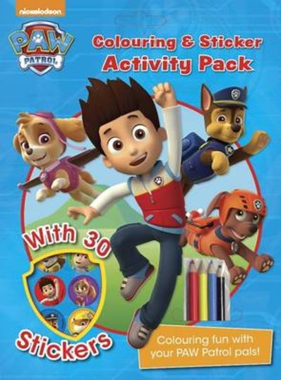 Paw Patrol: Colouring and Sticker Activity Pack
