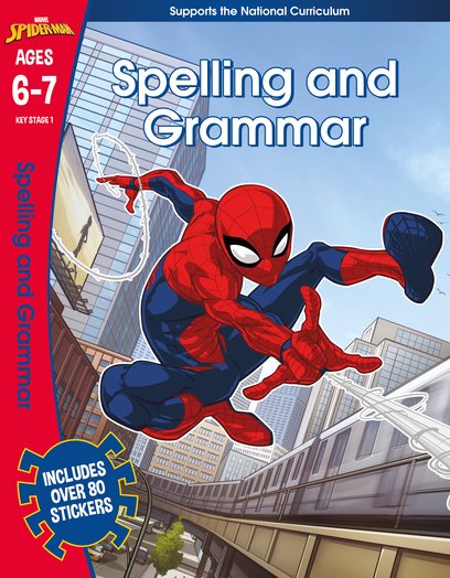Spider-Man Spelling and Grammar (Ages 6-7)