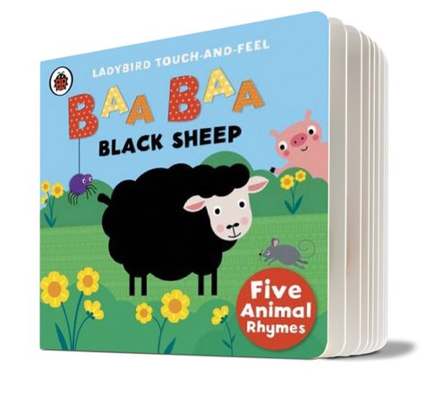 Ladybird Touch and Feel Rhymes: Baa, Baa, Black Sheep