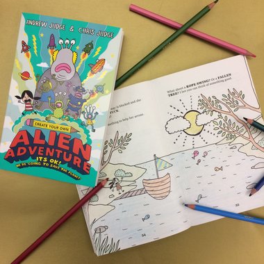 adventure scholastic alien spotlight inspired own create