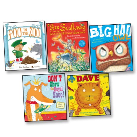 Funny Picture Books Pack x 5