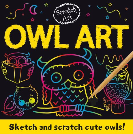 Scratch Art: Owl Art