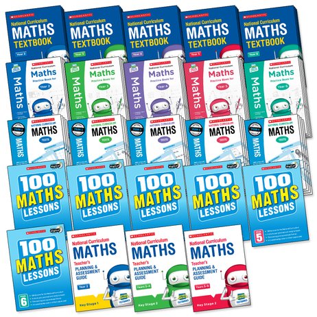 National Curriculum Maths Complete Set x 30 (458 books)