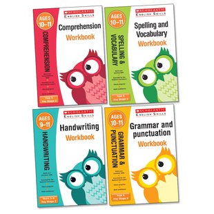 Scholastic English Skills Workbooks Year 6 Pack x 4