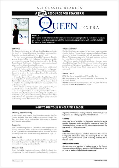 The Queen - Sample Page
