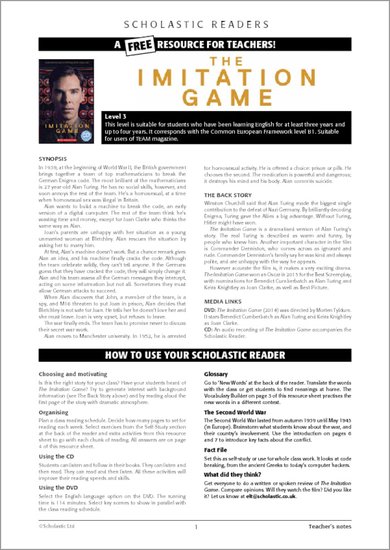 The Imitation Game - Sample Page