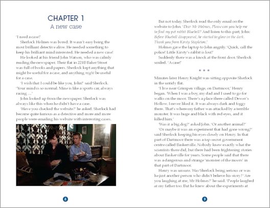 Sherlock: The Hounds of Baskerville - Sample Page