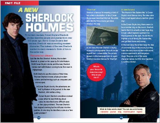 Sherlock: The Hounds of Baskerville - Sample Page