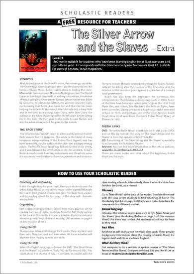 Robin Hood: The Silver Arrow and the Slaves - Sample Page