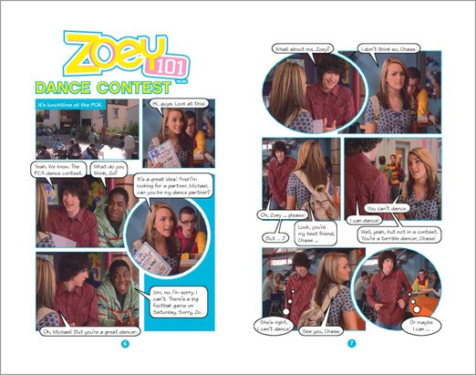 Zoey 101 Sample Page