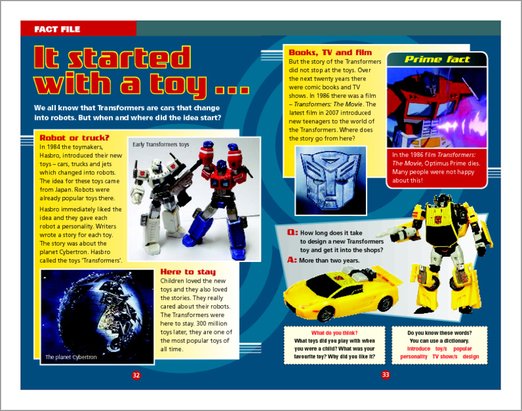 Transformers Sample Page